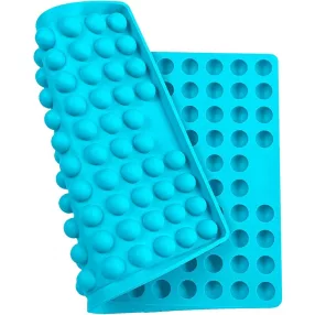   000104 Collory szilikon sütőforma - Nagy 2 cm félgömb - türkiz