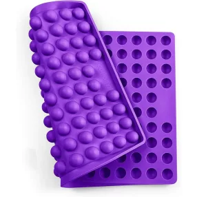   000113 Collory szilikon sütőforma - Nagy 2 cm félgömb - lila