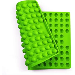  000116 Collory szilikon sütőforma - Nagy 2 cm félgömb - zöld