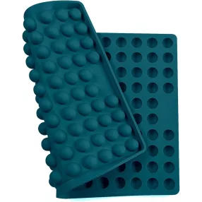   000134 Collory szilikon sütőforma - Nagy 2 cm félgömb - petrolkék