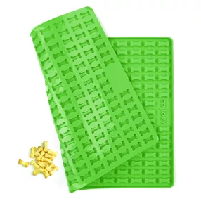   000810 Collory szilikon sütőforma - Mini 2 cm csont alakú formával - zöld