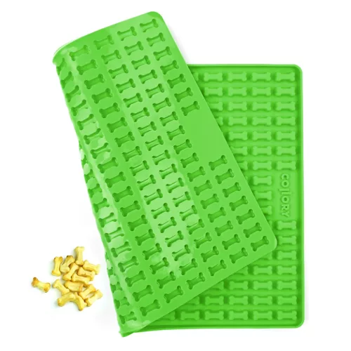 000810 Collory szilikon sütőforma - Mini 2 cm csont alakú formával - zöld