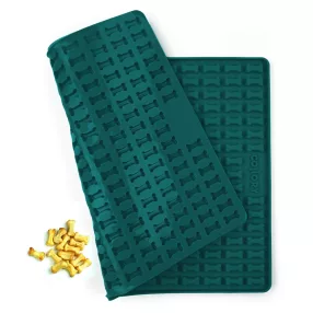   000870 Collory szilikon sütőforma - Mini 2 cm csont alakú formával - petrolkék