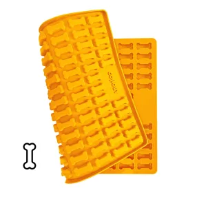   001253 Collory szilikon sütőforma - Medium 2,6 cm szív alakú formával - narancssárga