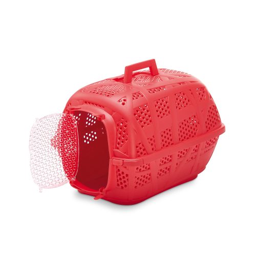 80998 Carry Sport szállító box műanyag ajtóval - piros