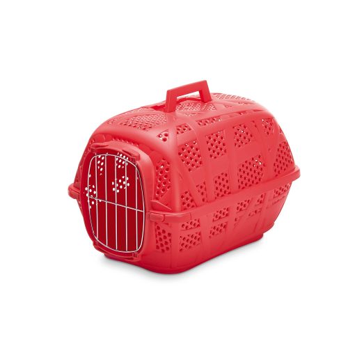 80998M Carry Sport szállító box fém ajtóval - piros