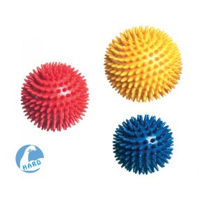 A306 Tüskés gumilabda kemény gumiból 9,2 cm