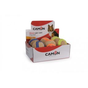 A806/T Juta labda   színes varrással 7 cm