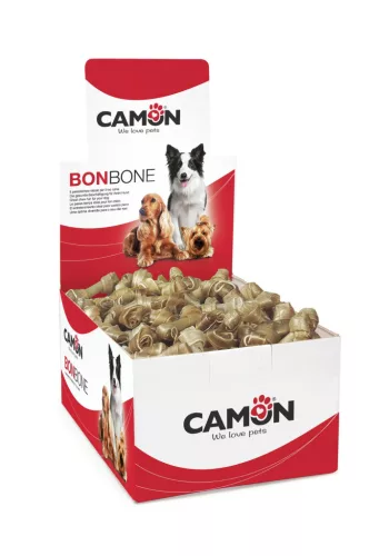 AB023 Csomózott csont kicsi 6 cm 8-10 gramm/db 300 darabos display
