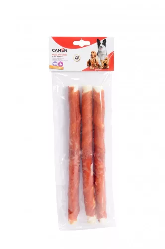 AB232 Ropira csavart kacsahúsos jutalomfalat 28 cm