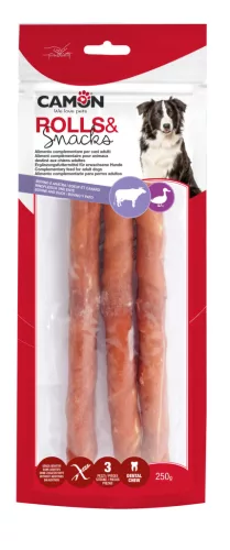 AB232 Ropira csavart kacsahúsos jutalomfalat 28 cm