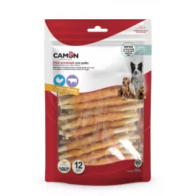 AB260/A2 Bőrtekercs baromfival 12 cm 60 darabos 690 gramm