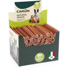  AB506 CamonStick M 24 cm 120 gramm piros-szegfűszeges jutalomfalat 40 darabos display