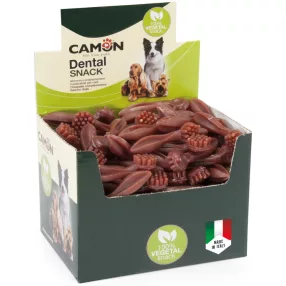   AB521 NEW Camon jutalomfalat fogkefe  7 cm 9,5 gramm-szegfűszeges 300 darabos display