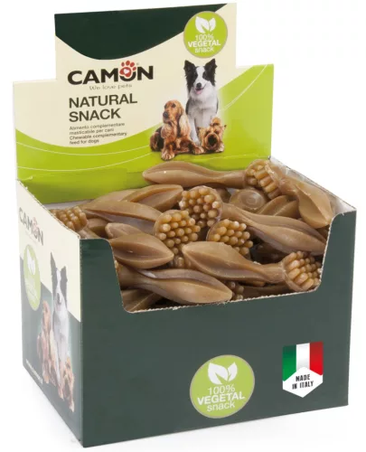 AB522 NEW Camon jutalomfalat fogkefe 7 cm 9,5 gramm-natúr 300 darabos display