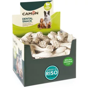   AB622 Natur snack fogkefe rizskeményítős nagy 40 darabos display