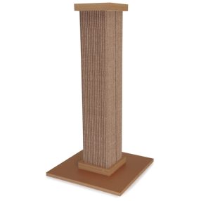   AC121/A Kaparófa fából szizál betéttel, szín: sötét 40*40*80 cm