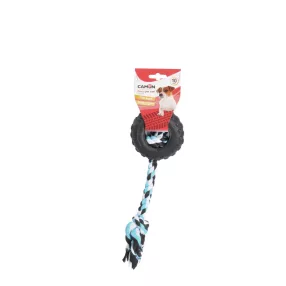 AD0203 Köteles gumijáték TPR-ből S 10 cm