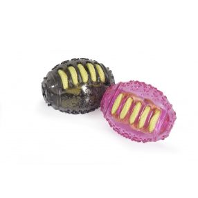 AD034/H TPR ovális labda fonott kötél béléssel 7*9 cm