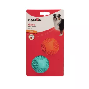 AD0485 Sípoló, tüskés TPR labda átm 7,5 cm 2 db-os