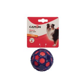 AD0487 Labda TPR borítással, sípoló 8 cm