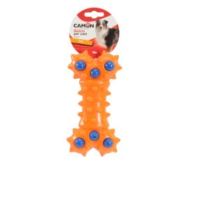 AD0496 Kutyajáték geometriai csont TPR, kb. 17,5cm