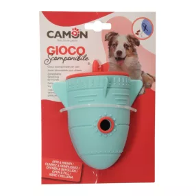   AD0872 Űrhajó formájú jutalomfalat rejtő játék szilikon 15 cm