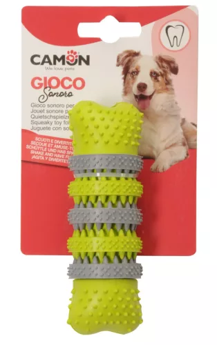 AD0875 Hengeres fogtisztító játék gumi 16 cm