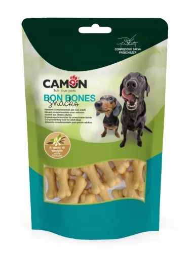 AE133 Cocoa Bons dark white tej és vanília ízű snack120 gramm