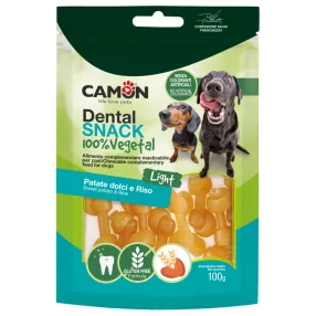   AE332 DENTAL SNACK csomózott csont rizs édesburgonya 100 gramm