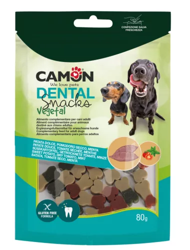 AE363 Dental Snack Vegetale-Mini színes csontok 80 gramm