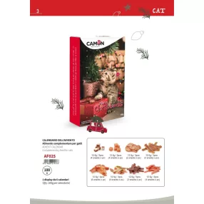 AF025 Adventi kalendárium 100 gramm macskáknak