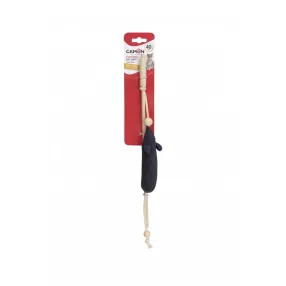   AG0294 Pálcás játék catnippes egérrel 40 cm vegyes színekben