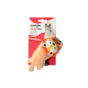   AG0399 Állatfigurás poliészter macskajáték matibival és mentával 18 cm