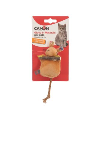 AG127 Matabis catnippes poliészter játék - egérke kb 10 cm