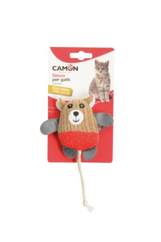 AG129 Poliészter játék catnippel kb 10 cm