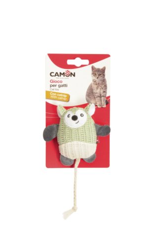 AG130 Poliészter egérke catnippel kb 10 cm