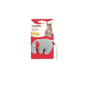 AG131 Poliészter elefánt catnippel kb 10 cm