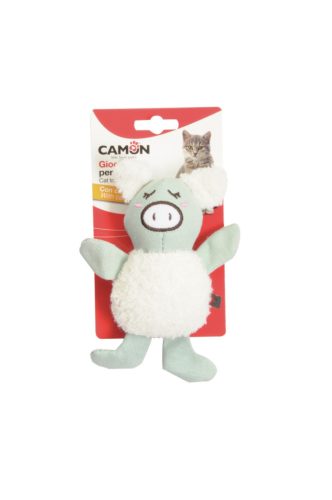 AG138 Macskajáték catnippel kismalac kb 16 cm