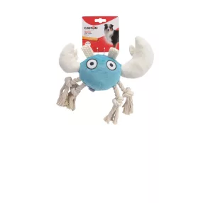 AH003/C Sípoló plüss köteles rák 34 cm