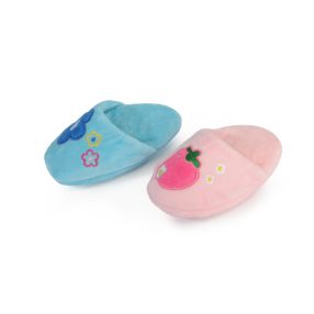 AH022 Sípoló plüss papucs kb 14 cm