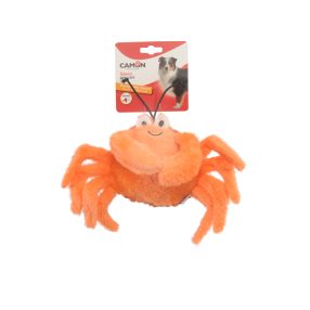 AH035 Sípoló plüss játék, rák-homár 20 cm