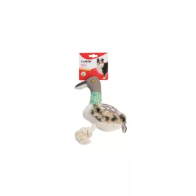 AH418 Kutyajáték 2 fajta sípolós, zsinóros kb 30 cm