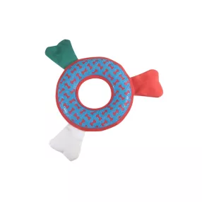 AH4187 Poliészter sípoló karácsonyi játék 20 cm