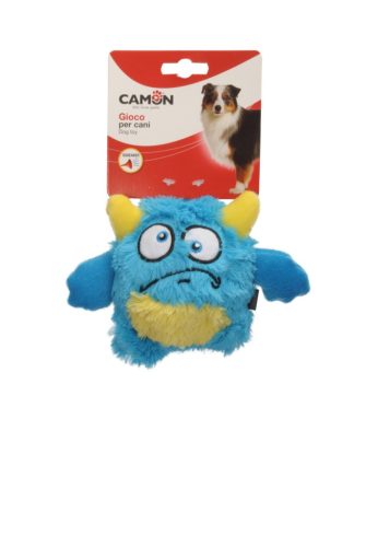 AH4204 Poliészter, sípoló Monster figura M méret kék 12 cm