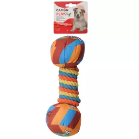   AH4230 PLAY Puff Színes sípoló poliészter köteles játék 30 cm