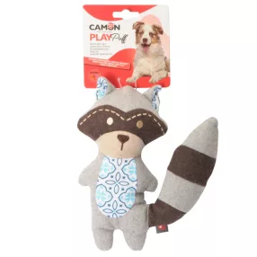   AH4240 PLAY Puff Színes sípoló poliészter mosómedvés játék 22 cm