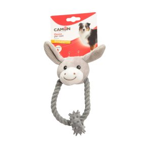 AH451 Poliészter, sípoló nyuszi és szamár  kb 18 cm