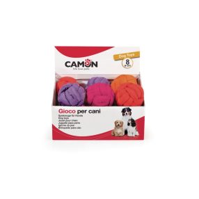 AH532 Színes csavart szövetlabda 8 cm