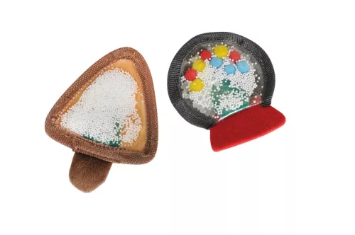 AH9425 Karácsonyi színes játék cicáknak 10 cm